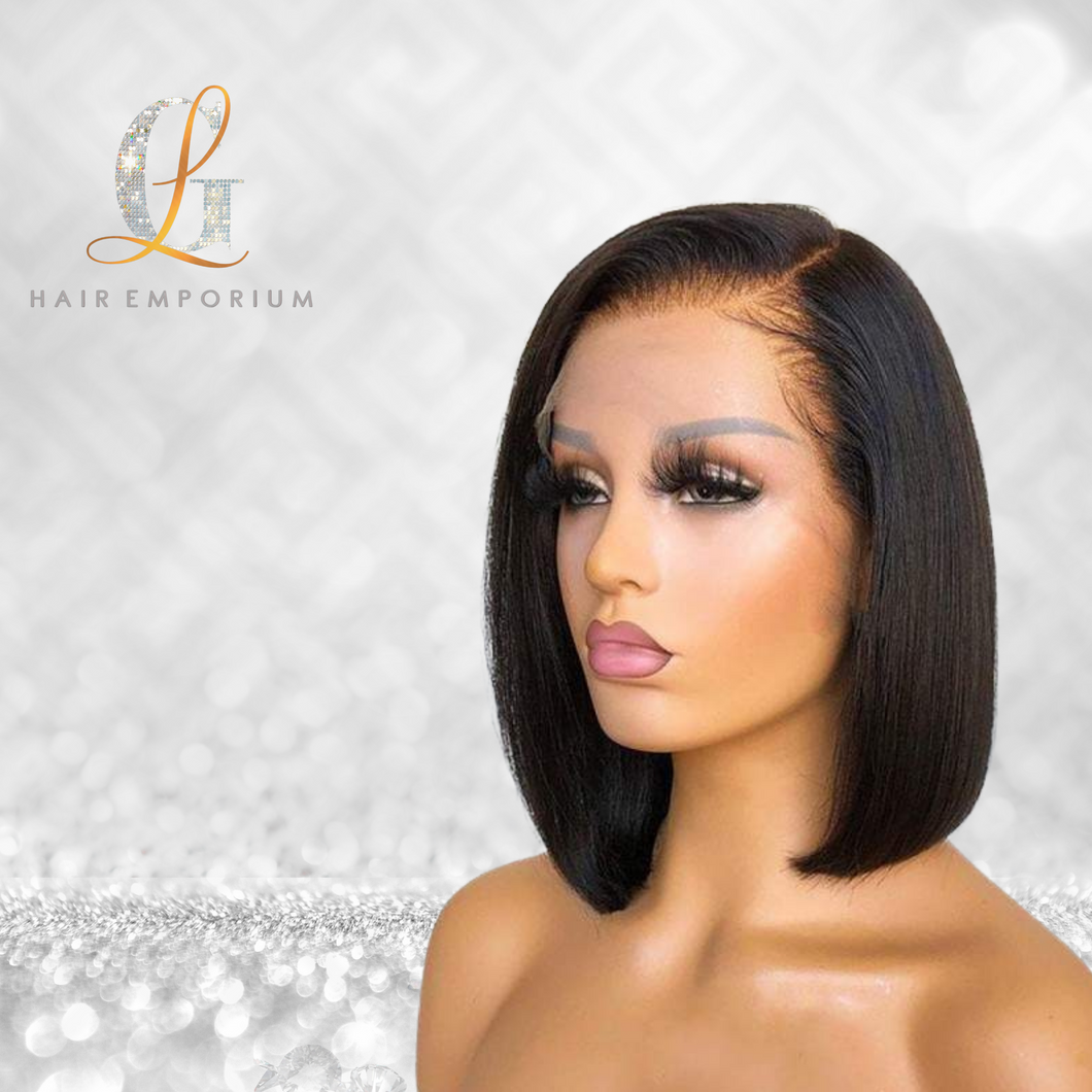 13x4 Pre-plucked Bob HD Lace Front Wigs